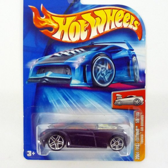 Hot Wheels Tooned Sir Ominous #059 First Editions 59/100 Purple Die-Cast 2004 - Picture 1 of 1
